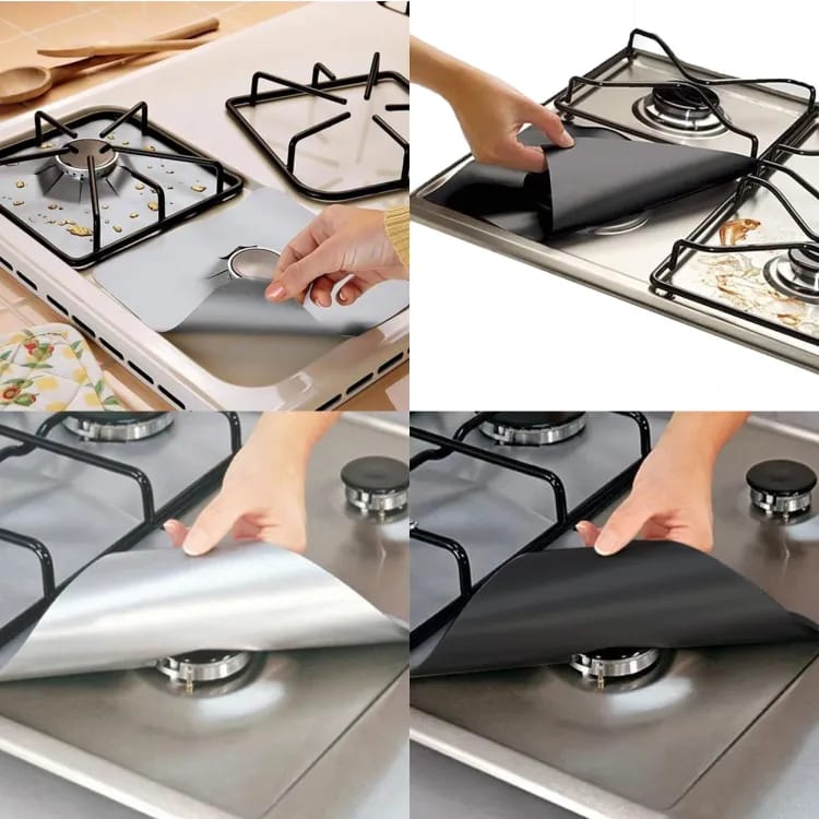 Gas Stove Protectors – Non-Stick, Reusable & Heat Resistant