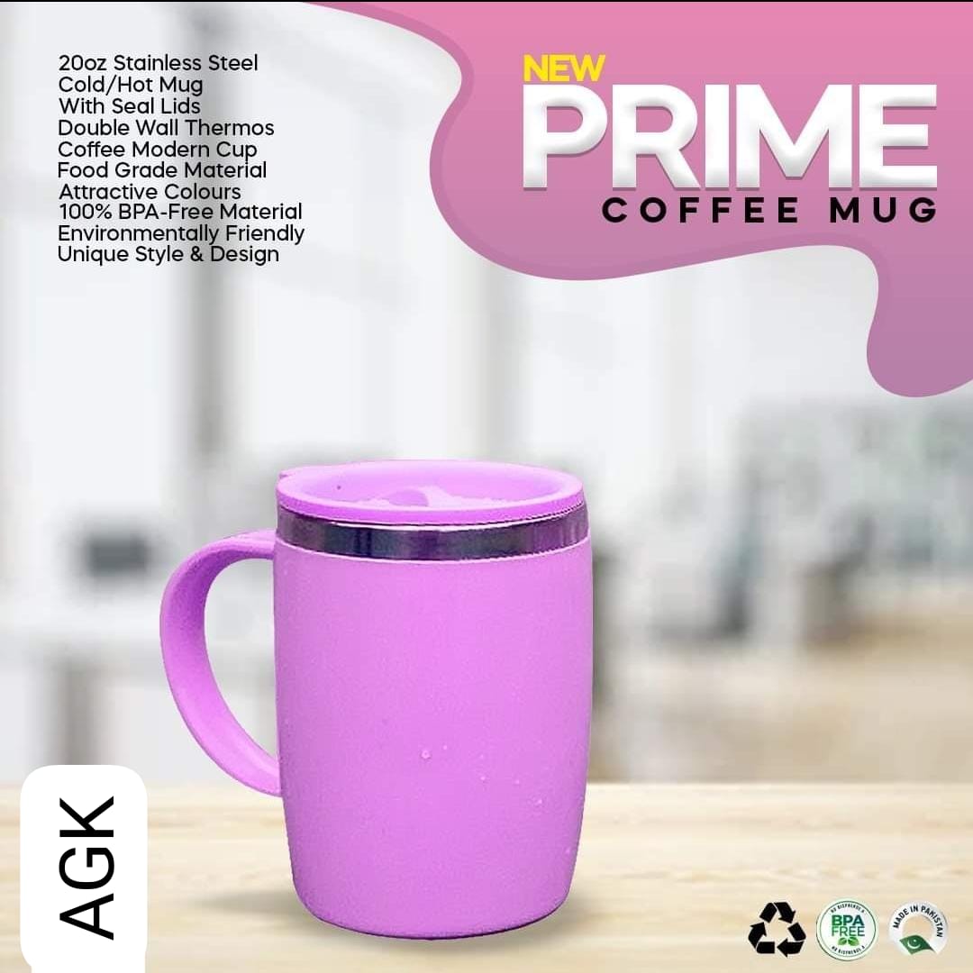 Hot n Cold Stainless Steel 400ML Airtight Coffee Mug