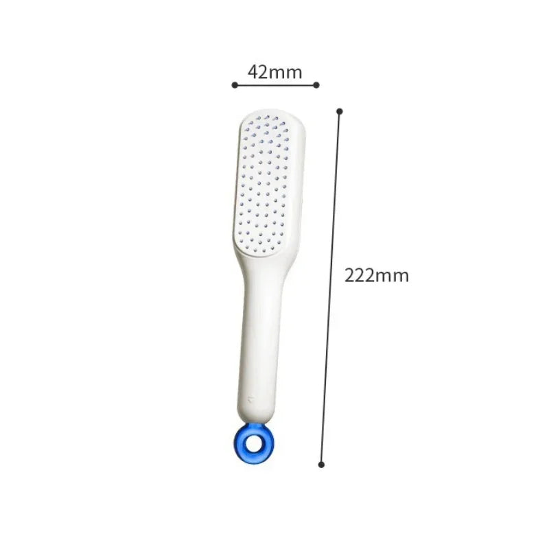 Anti-Static Massage Combs Soft brush Self-Cleaning Comb